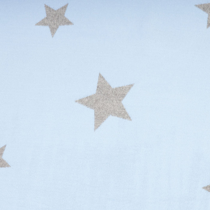 New Star Super Soft Stole Light Blue/Light Grey - Heritage Of Scotland - LIGHT BLUE/LIGHT GREY