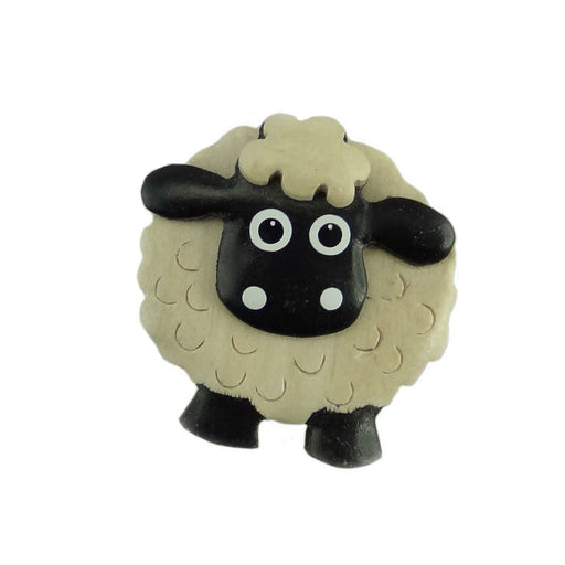 New Wooden Black Face Sheep Magnet - Heritage Of Scotland - NA