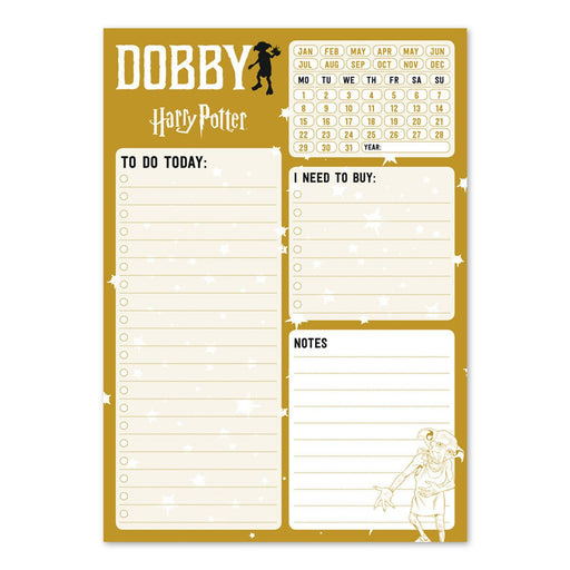 Notepad Harry Potter Dobby - Heritage Of Scotland - N/A