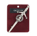 Ogilvie Clan Badge, Kilt Pin, Lapel Pin, Cufflinks, Keyring/Key Fob & Gift Set — Fine Pewter by Art Pewter — Made in Scotland (Shiny Finish) - Heritage Of Scotland - Kilt Pin