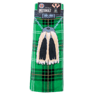 Original Instakilt Beach Towel – 100% Cotton Kilt Towel in Red, Blue, or Green (150 x 75cm) - Heritage Of Scotland - Green