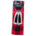 Original Instakilt Beach Towel – 100% Cotton Kilt Towel in Red, Blue, or Green (150 x 75cm) - Heritage Of Scotland - Red