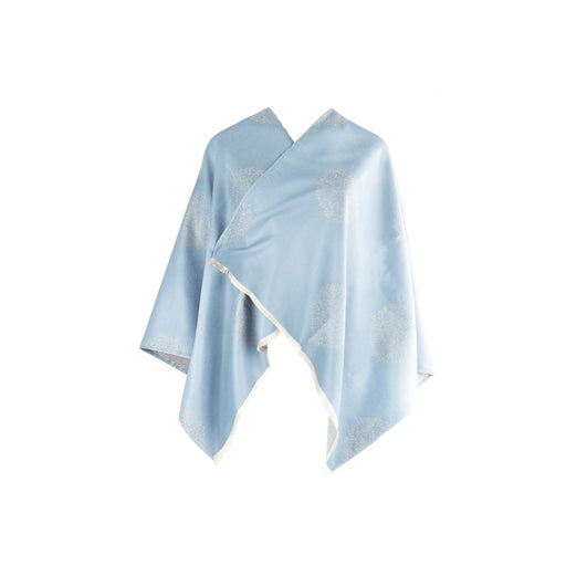 Original Tree Super Soft Cape Blue/Grey - Heritage Of Scotland - BLUE/GREY