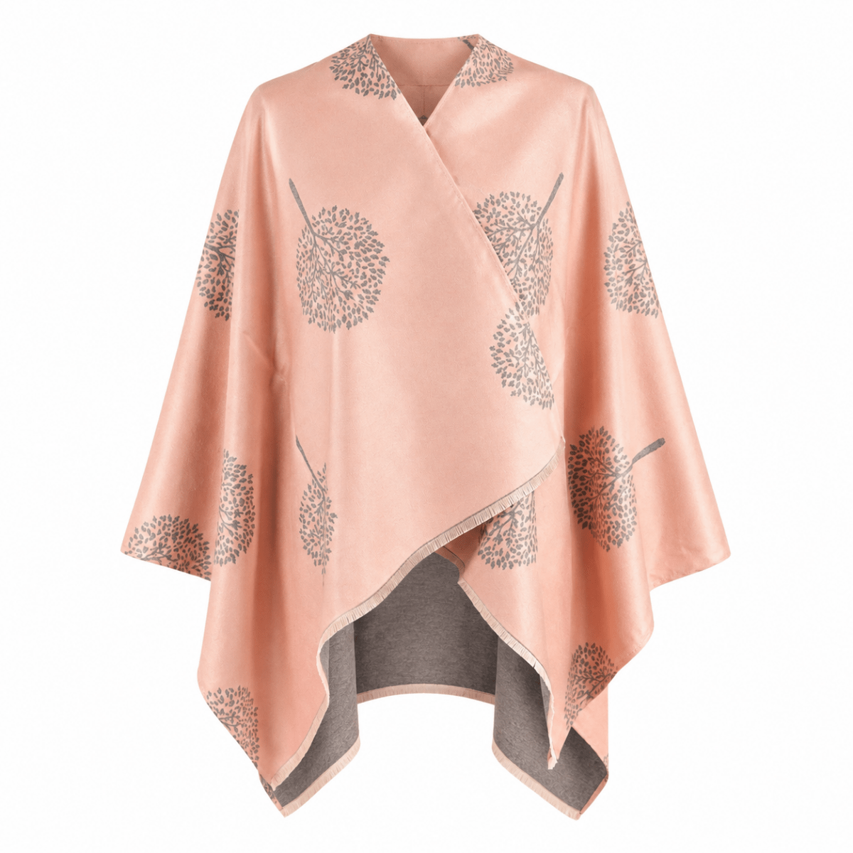 Original Tree Super Soft Cape - Dusky Pink - Heritage Of Scotland -
