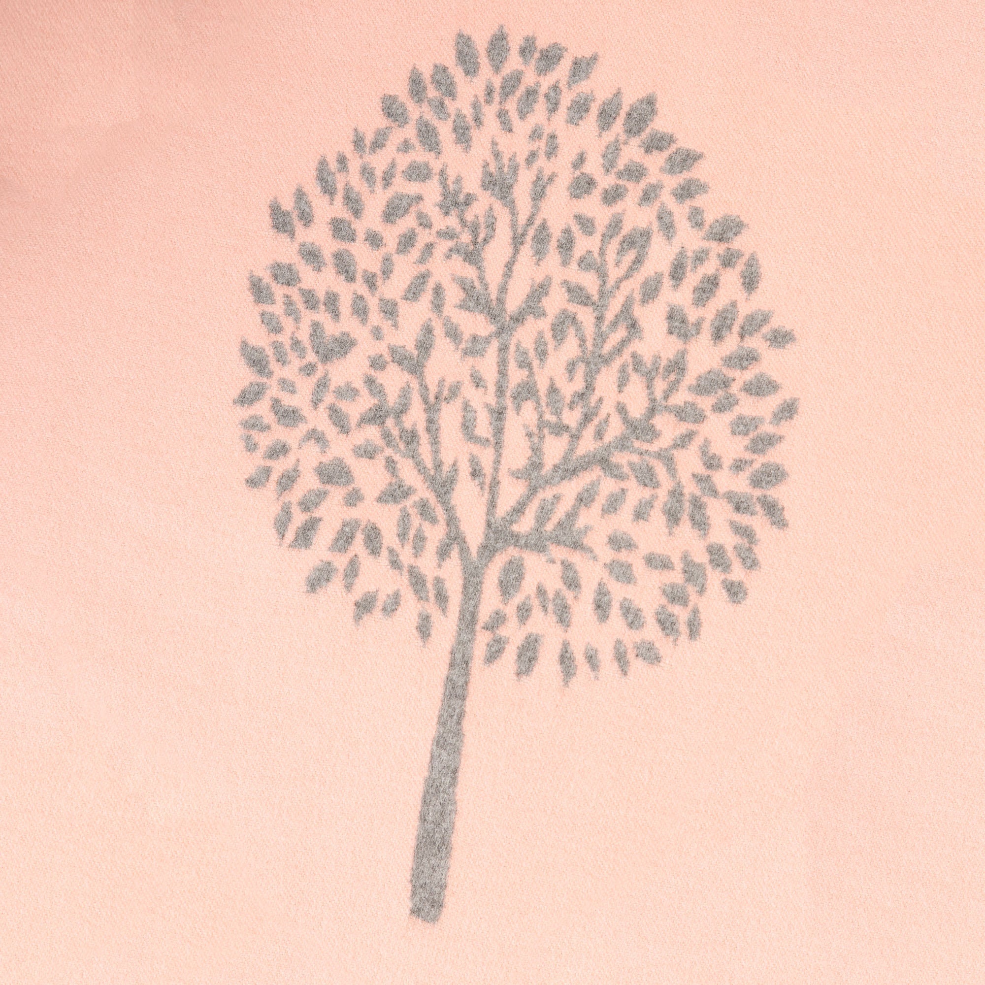 Original Tree Super Soft Stole Dusky Pink/Grey - Heritage Of Scotland - DUSKY PINK/GREY