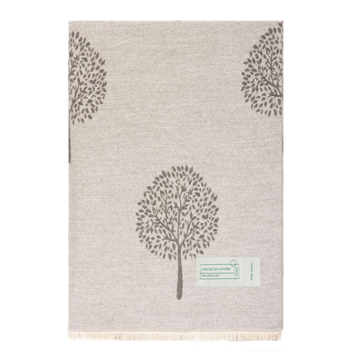 Original Tree Super Soft Stole Grey/Dk Grey - Heritage Of Scotland - GREY/DK GREY