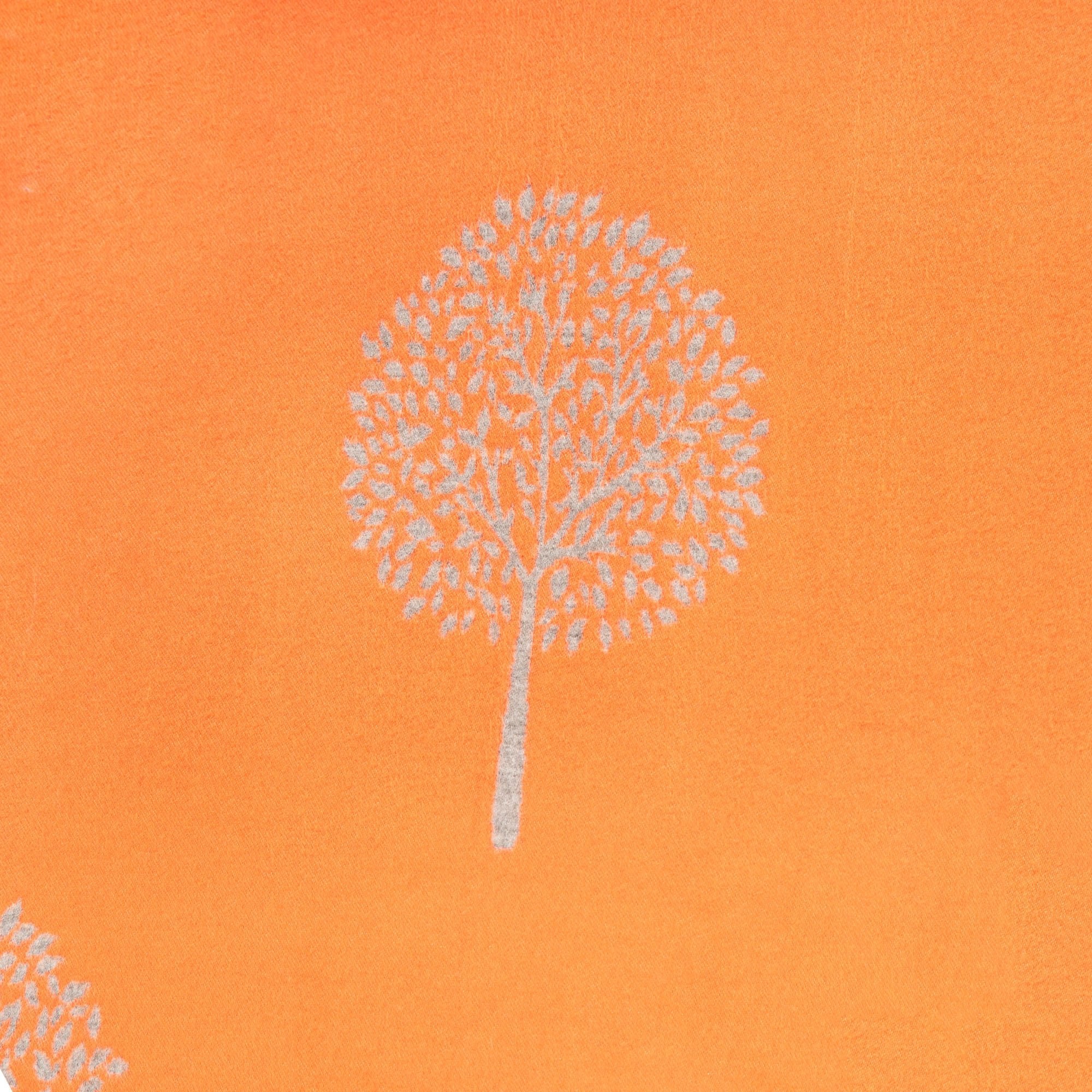 Original Tree Super Soft Stole Orange/Grey - Heritage Of Scotland - ORANGE/GREY