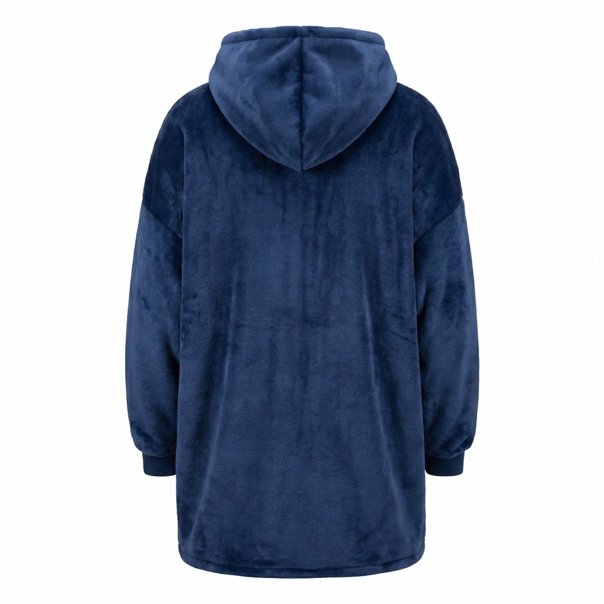Oversized Scotland Hoodie Blanket for Adults – Navy Lion Rampant Design - Heritage Of Scotland -