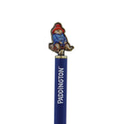 Paddington Bear Blue Metal Ballpoint Pen with Character Topper - Heritage Of Scotland -