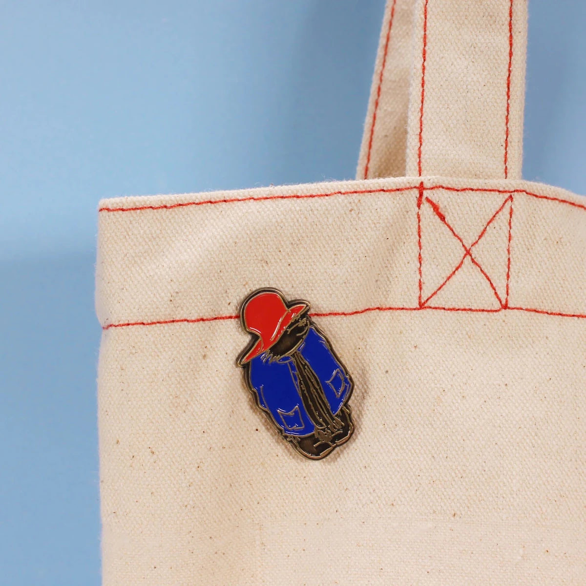 Paddington Bear Classic Full-Length Enamel Pin Badge - Heritage Of Scotland -