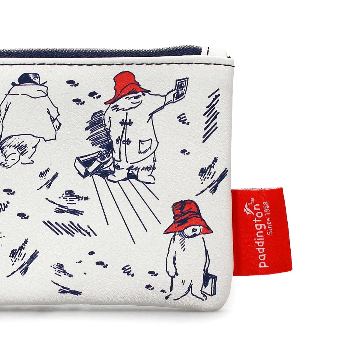 Paddington Bear Classic Sketch PU Coin Purse – 13cm - Heritage Of Scotland -