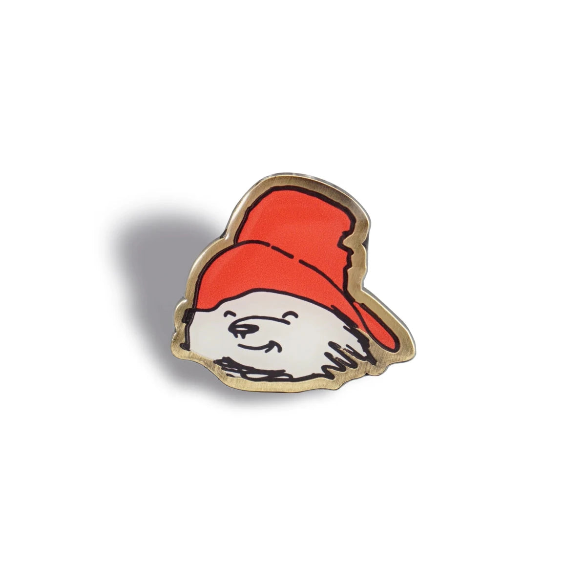 Paddington Bear Face Enamel Pin Badge - Heritage Of Scotland -