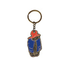 Paddington Bear Full-Length Metal & Enamel Keyring - Heritage Of Scotland -