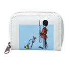 Paddington Bear King’s Guard Coin Purse – Faux Leather Zip Wallet - Heritage Of Scotland -