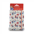 Paddington Bear London Faux Leather Passport Holder & Travel Wallet - Heritage Of Scotland -