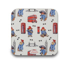 Paddington Bear London Landmarks Cork-Backed Coaster - Heritage Of Scotland -
