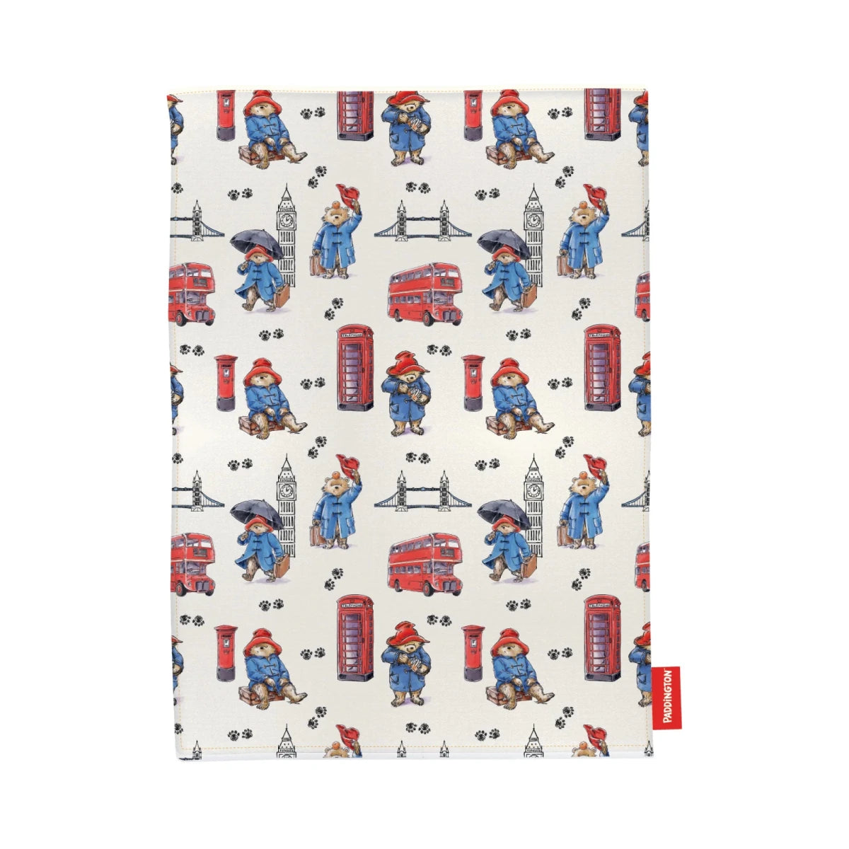 Paddington Bear London Recycled Cotton Tea Towel – 65 × 45cm - Heritage Of Scotland -