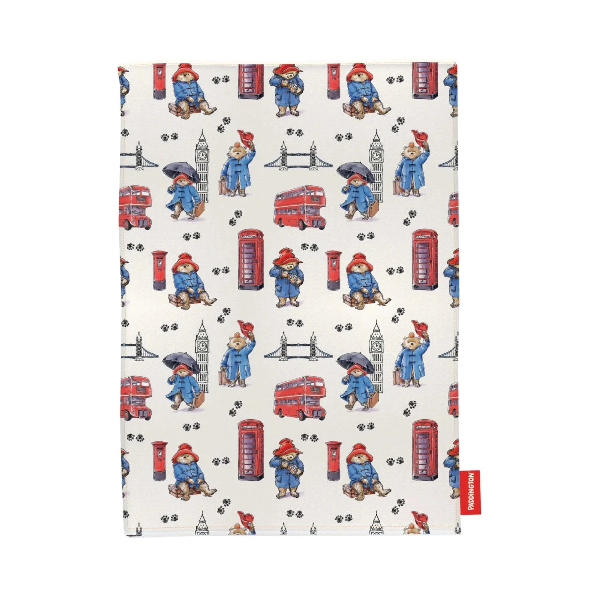 Paddington Bear London Recycled Cotton Tea Towel – 65 × 45cm - Heritage Of Scotland -