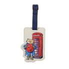 Paddington Bear London Shaped Faux Leather Luggage Tag - Heritage Of Scotland -