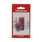 Paddington Bear London Telephone Box Metal Fridge Magnet - Heritage Of Scotland -