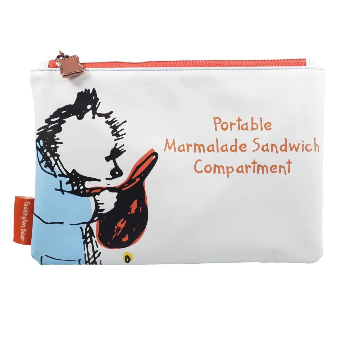 Paddington Bear Marmalade Pouch – Faux Leather Travel & Cosmetic Bag - Heritage Of Scotland -