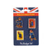 Paddington Bear Movie Pin Badge Set Of 4 - Heritage Of Scotland - N/A