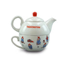 Paddington Bear Tea for One Set – Ceramic Teapot & Cup - Heritage Of Scotland -