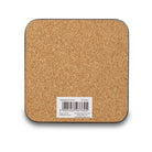 Paddington Bear Umbrella Cork-Backed Drinks Coaster - Heritage Of Scotland -