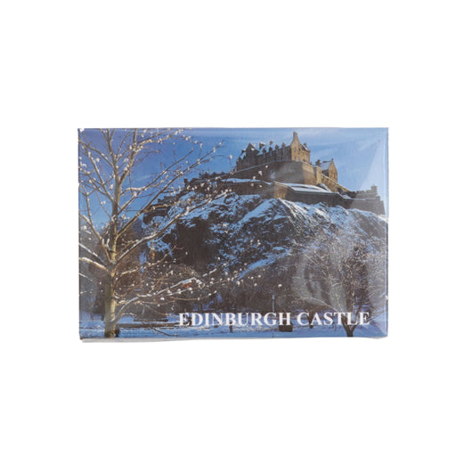 Photo Magnet-Edinburgh Castle Winter - Heritage Of Scotland - NA