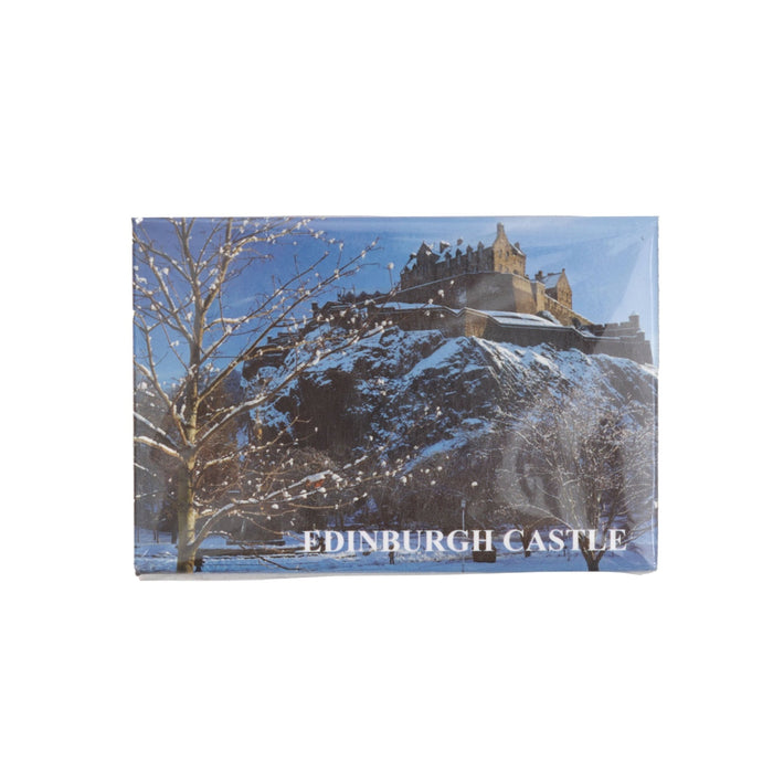 Photo Magnet-Edinburgh Castle Winter - Heritage Of Scotland - NA