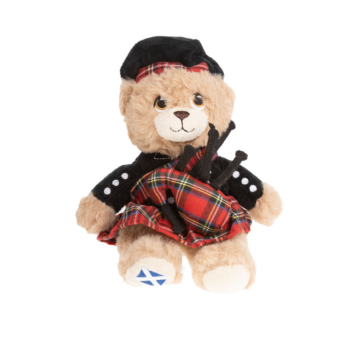 Piper Bear Soft Toy 15Cm - Heritage Of Scotland - NA