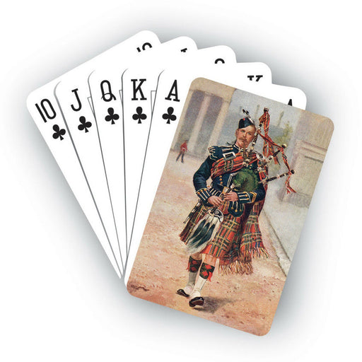 Playing Card - Piper - Heritage Of Scotland - NA