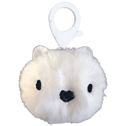 Plush Bag Charm Keyrings – Nessie, Coo or Hairy Haggis (Brown or Cream) - Heritage Of Scotland - Hairy Haggis - Cream
