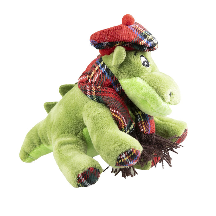 Plush Toy Keyring - Tartan Nessie 10Cm - Heritage Of Scotland - NA