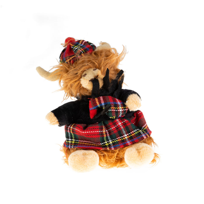 Plush Toy - Piper Cow 15Cm - Heritage Of Scotland - NA