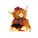 Plush Toy - Tartan Cow 25Cm - Heritage Of Scotland - NA