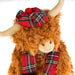 Plush Toy - Tartan Cow 25Cm - Heritage Of Scotland - NA