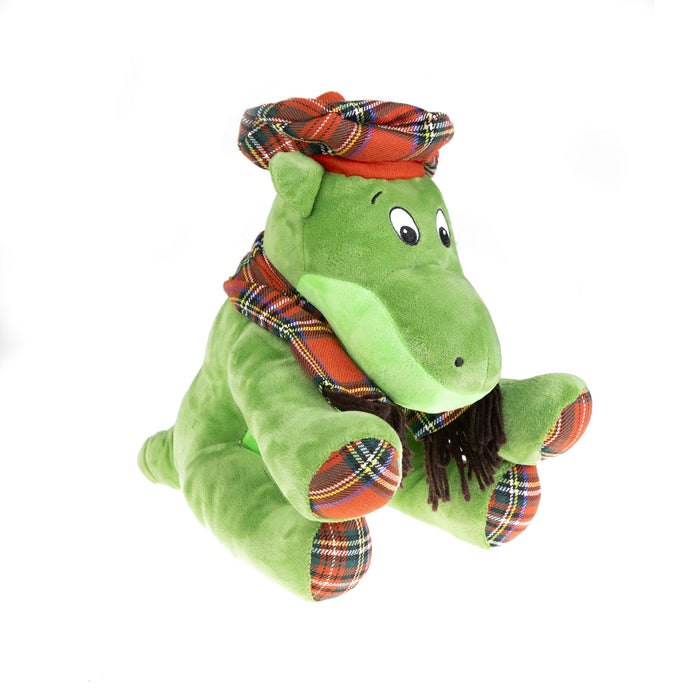 Plush Toy - Tartan Nessie 25Cm - Heritage Of Scotland - NA