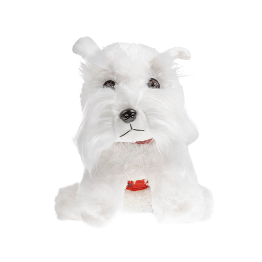 Plush Toy - White Dog 25Cm - Heritage Of Scotland - NA