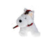 Plush Toy - White Tartan Dog 25Cm - Heritage Of Scotland - NA