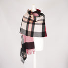Premium 100% Cashmere Tartan Stole – Amplified Thomson Red | Sinclair Duncan - Made in Scotland - Heritage Of Scotland -