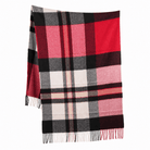 Premium 100% Cashmere Tartan Stole – Amplified Thomson Red | Sinclair Duncan - Made in Scotland - Heritage Of Scotland -