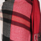 Premium 100% Cashmere Tartan Stole – Amplified Thomson Red | Sinclair Duncan - Made in Scotland - Heritage Of Scotland -