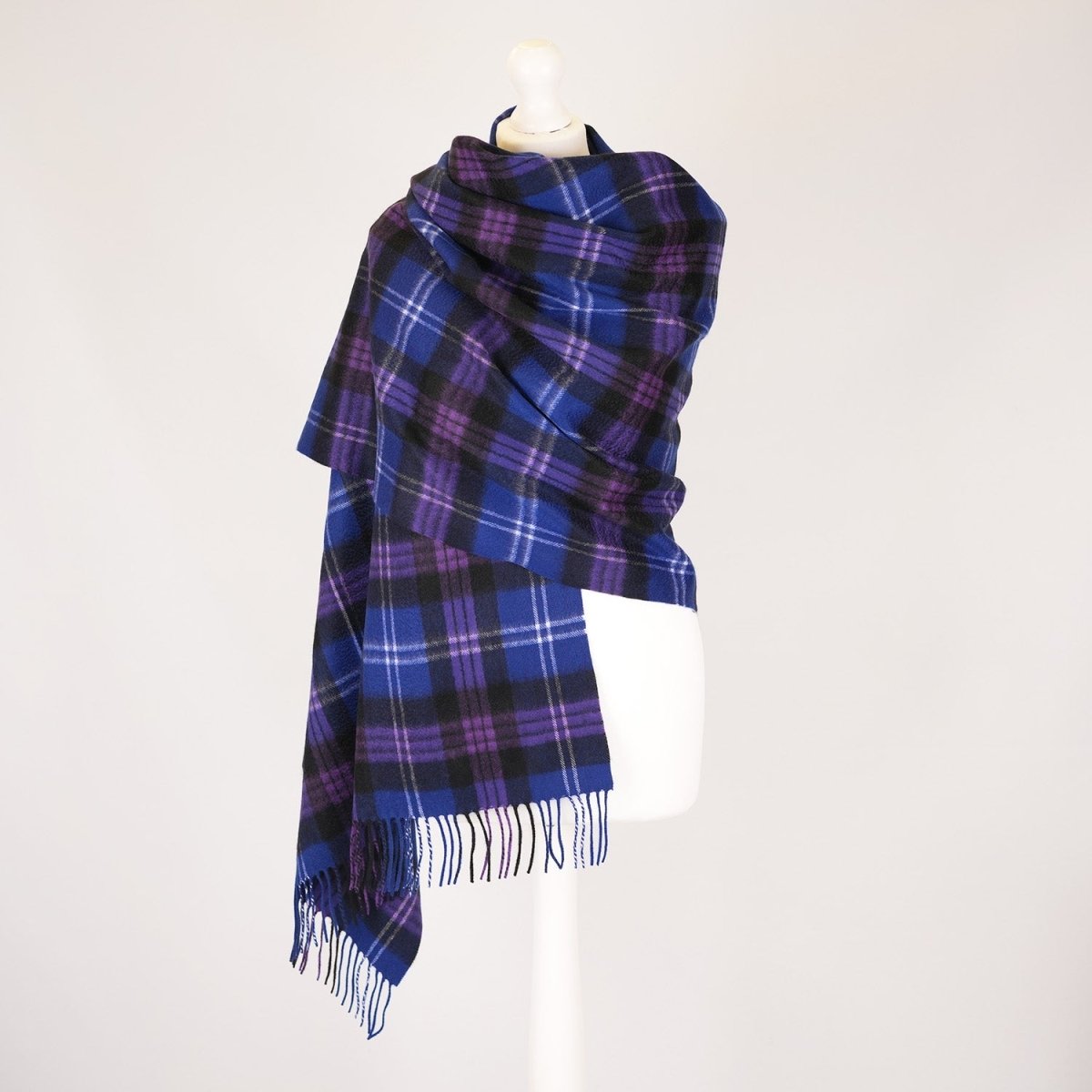 Premium 100% Cashmere Tartan Stole – Heritage of Scotland | Edinburgh Cashmere - Heritage Of Scotland -