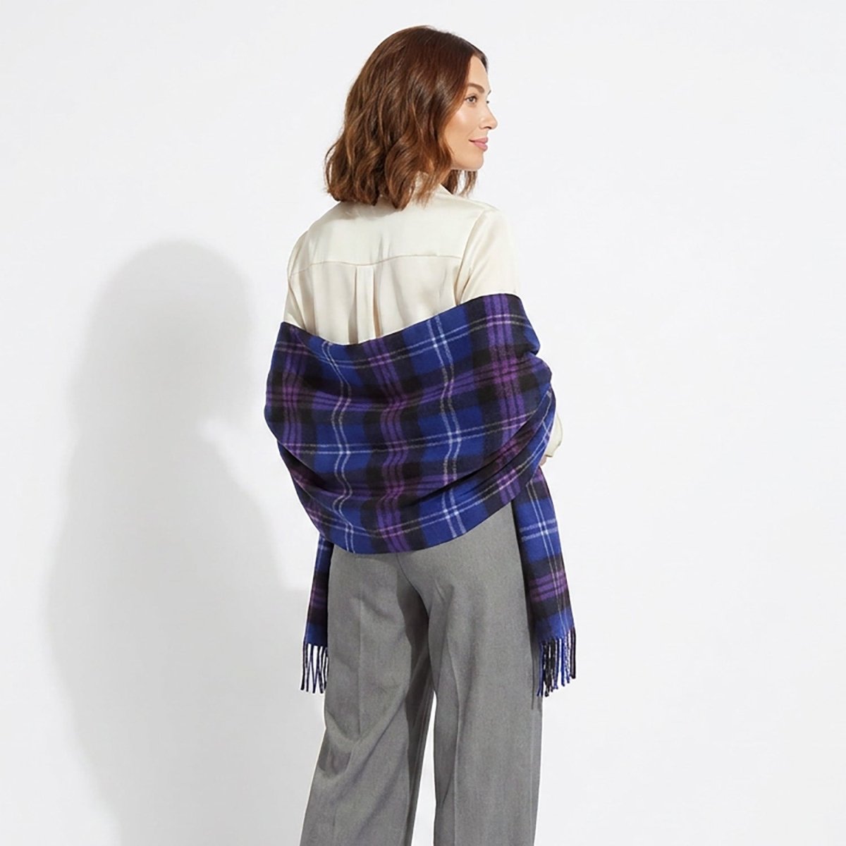 Premium 100% Cashmere Tartan Stole – Heritage of Scotland | Edinburgh Cashmere - Heritage Of Scotland -