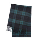 Premium 100% Pure Cashmere Wide Fringed Scarf - BLACK WATCH - Heritage Of Scotland -