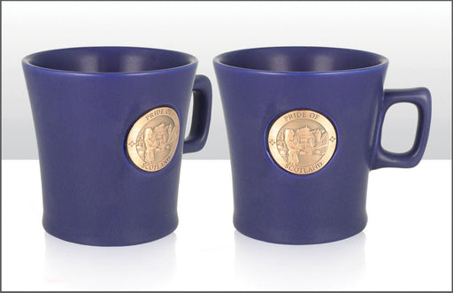Pride Of Scotland Metal Disc Ceramic Mug - Heritage Of Scotland - N/A