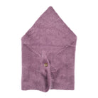 Pure Brushed Luxury Cashmere Triangle Head Scarf - VIOLET - Heritage Of Scotland -