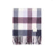 Pure Cashmere Tartan Blanket Block Check Pink - Heritage Of Scotland - BLOCK CHECK PINK