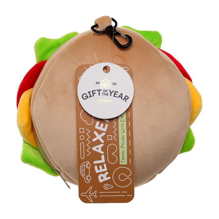 Relaxeazzz Burger Travel Pillow Eye Mask - Heritage Of Scotland - NA